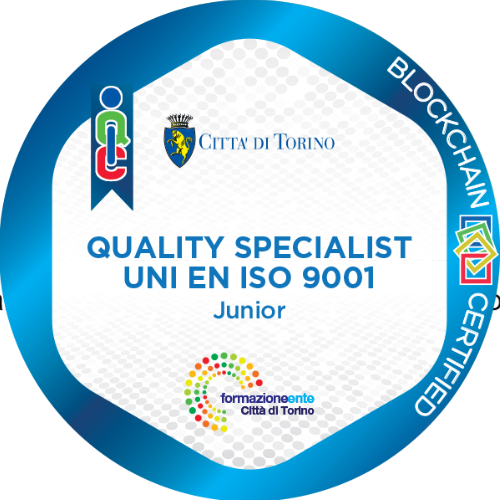 Quality Specialist UNI EN ISO 9001 Junior